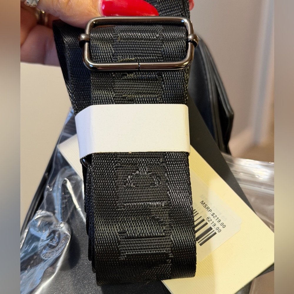 VALENTINO ORLANDI Studded Crossbody Black bag w/ Additional Wallet - Picture 11 of 15